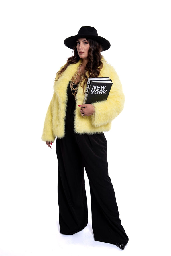 Eco-fur AMANDA gialla