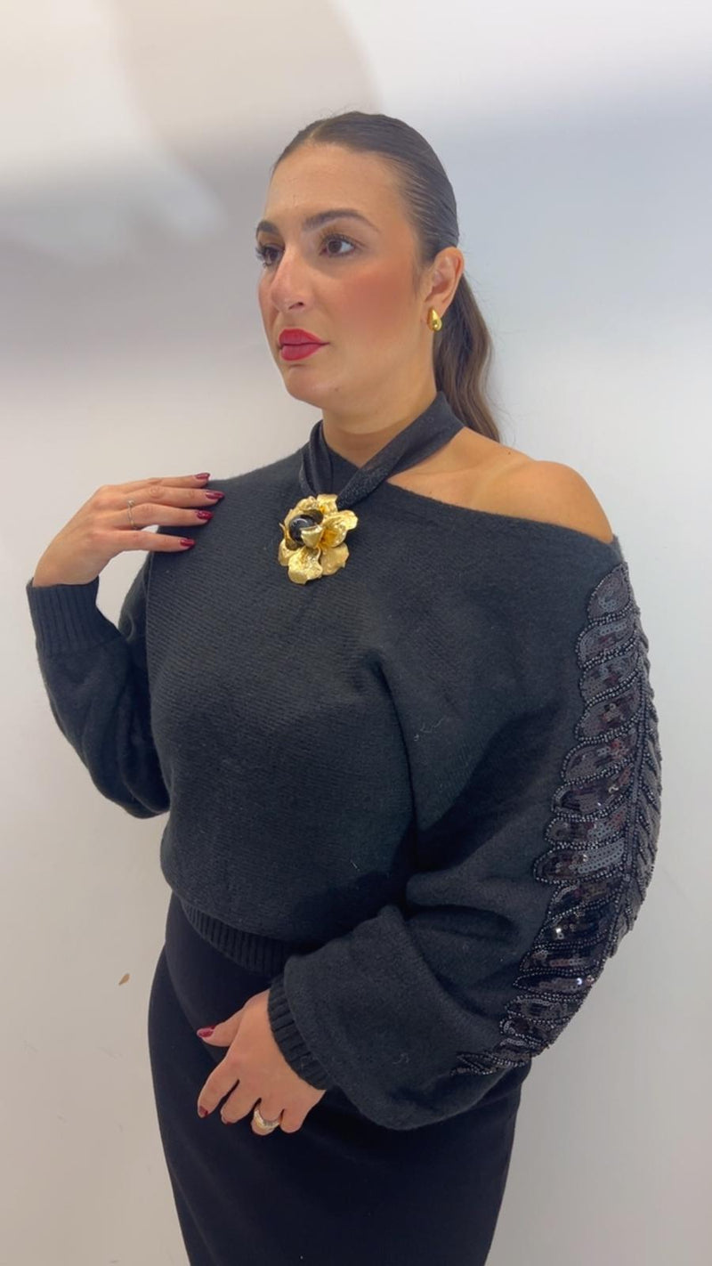 Maglioncino SABRY NERO