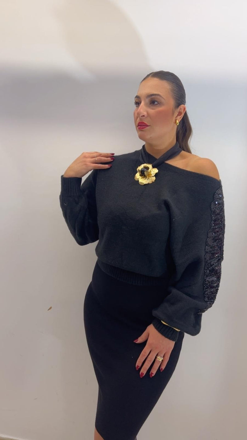 Maglioncino SABRY NERO