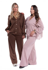 Coordinato FRANGE rosa