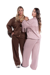 Coordinato FRANGE rosa